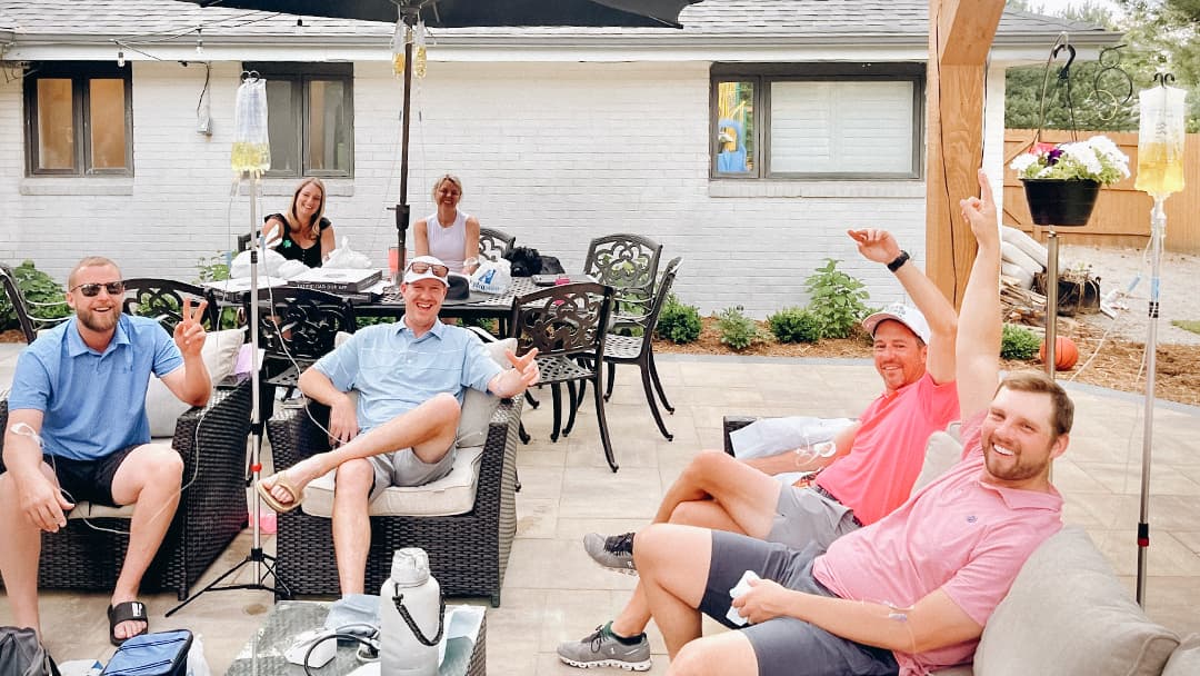 IV therapy session — Revitalize Mobile IV